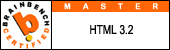 Master HTML 3.2 - Brainbench