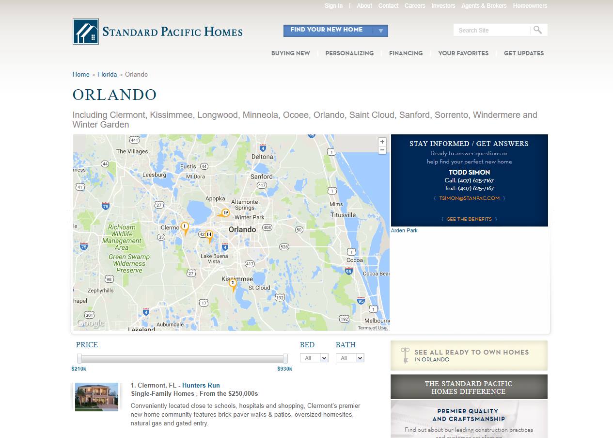 Standard Pacific Homes
