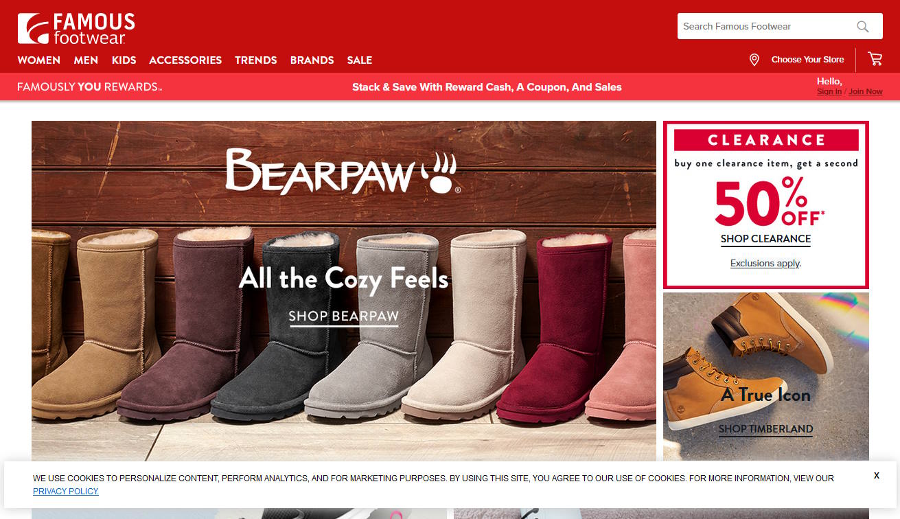 Famous Footwear