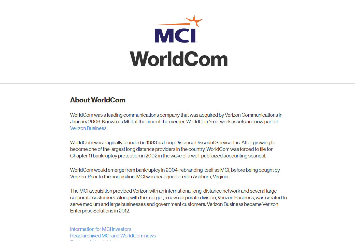 Worldcom
