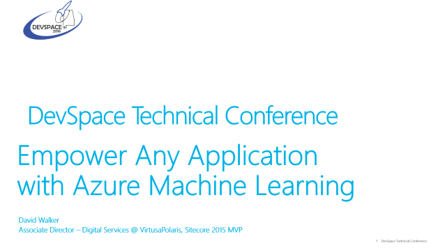 Empower Any Application with Azure Machine Learning Empower Any Application with Azure Machine Learning