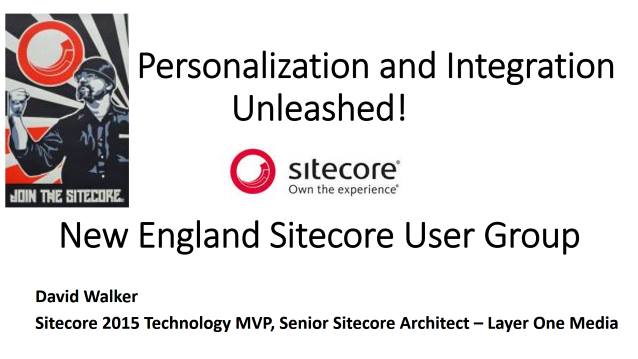 Personalization and Integration Unleashed Personalization and Integration Unleashed