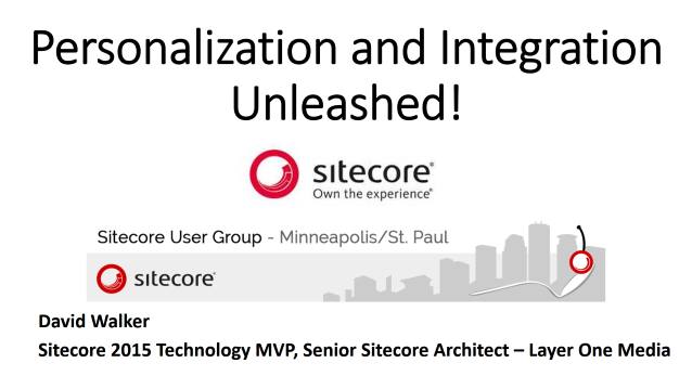 Personalization and Integration Unleashed