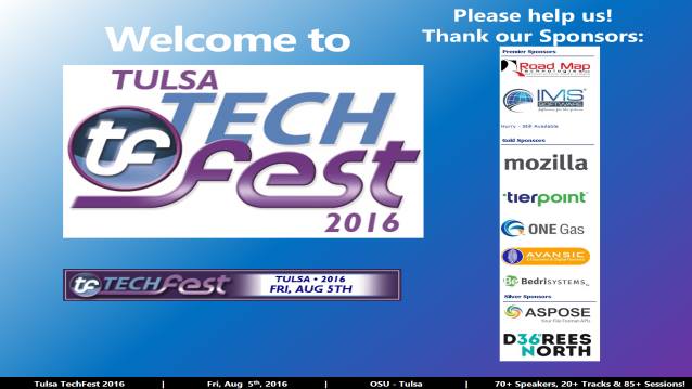 Welcome/Announcements/Prize Drawing/Closing!