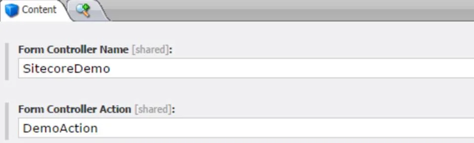 Wrong way to enter Controller information for View Rendering